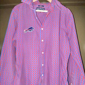 Buffalo Bills Button Up Sz M